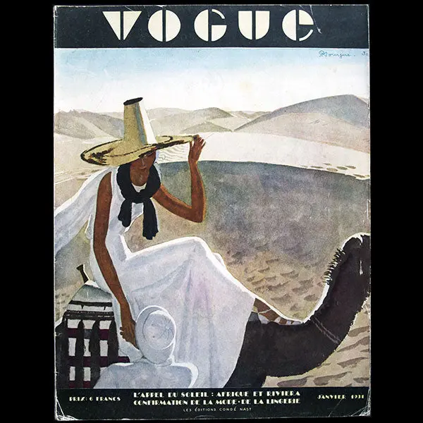 Vogue France (Janvier 1931), Couverture De Pierre Mourgue 1