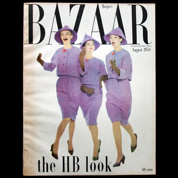 Harper's Bazaar (1958, Aout), Couverture D'avedon 1