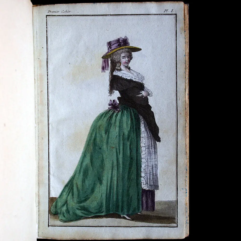 Cabinet Des Modes Et Magasin Des Modes Nouvelles - Réunion De 163 Planches (1785-1788) 2