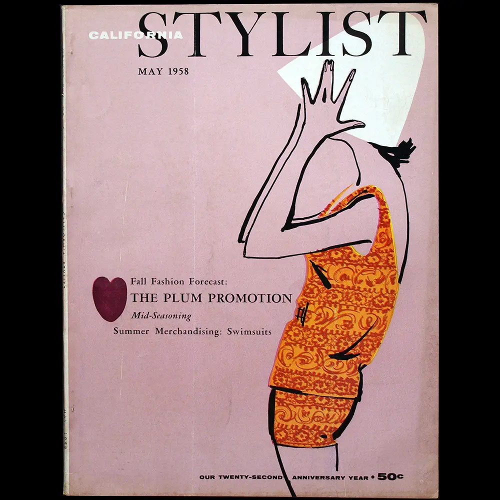 California Stylist, May 1958 1