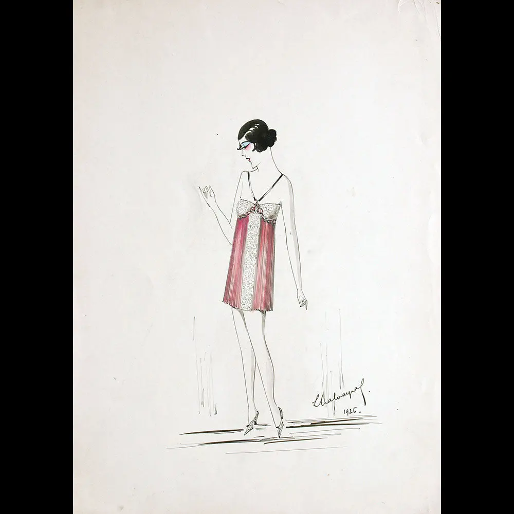 Calvayrac - Dessin D'une Combinaison (1926) 1