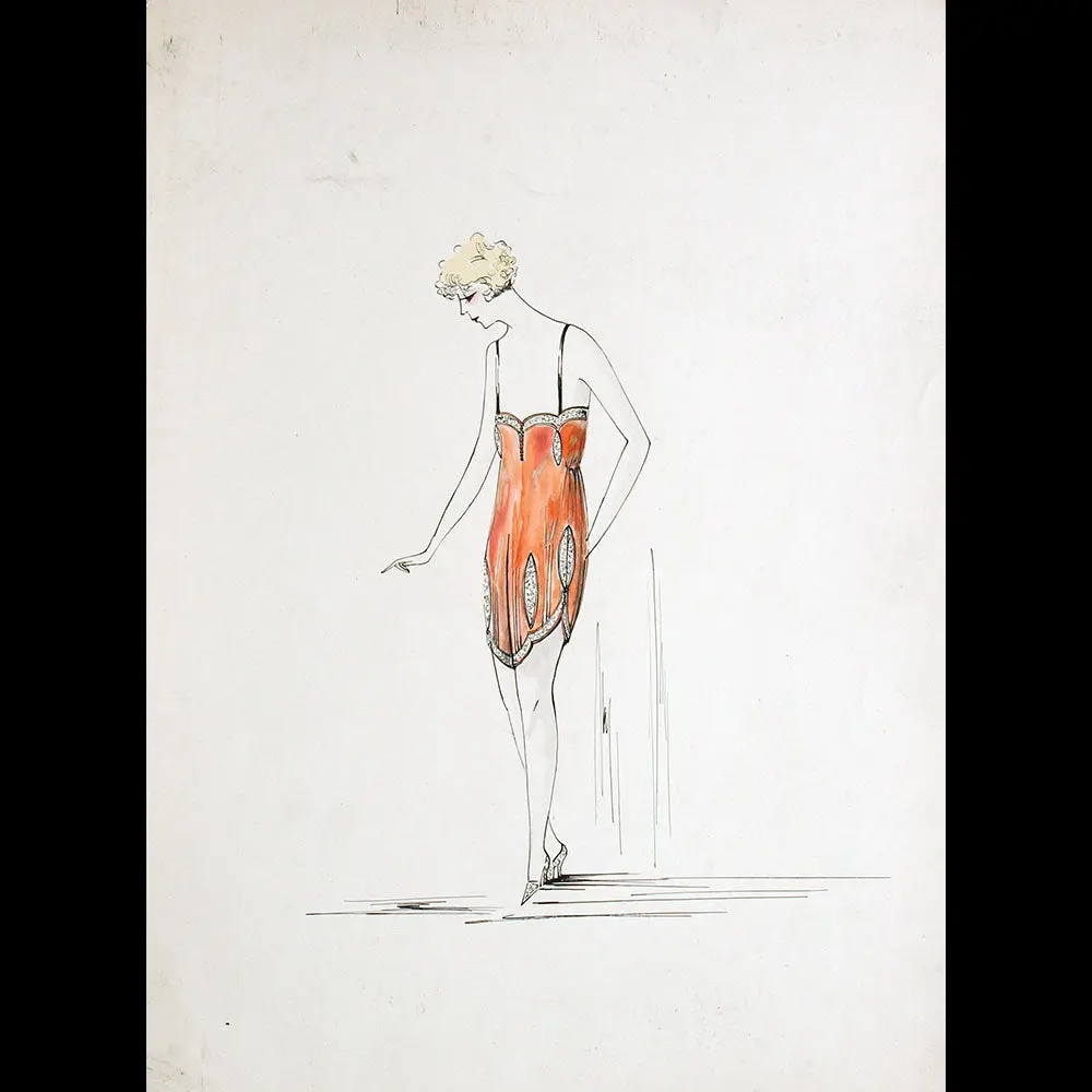 Calvayrac - Dessin D'une Combinaison (1927) 1