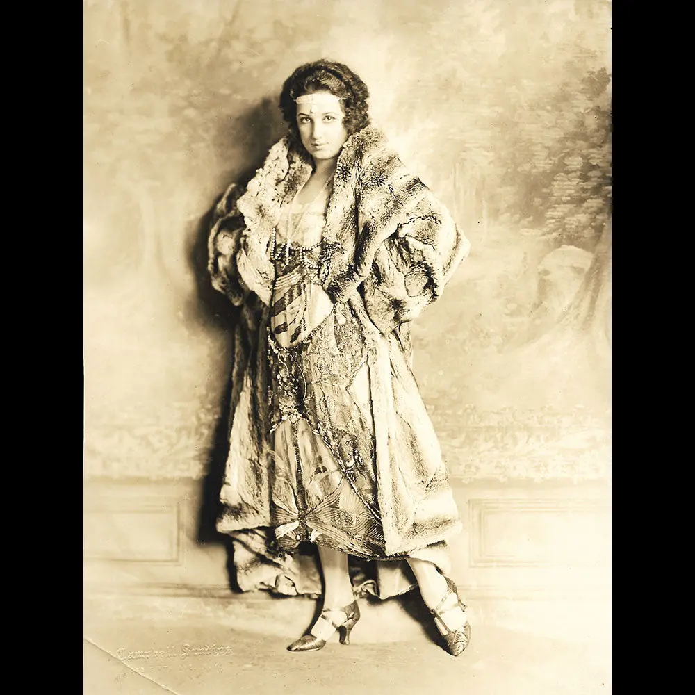 Callot Soeurs - Florence Walton, Tirage De Campbell Studios (1923) 1