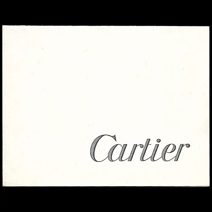 Cartier - Invitation À Découvrir Les Nouveautés (1931) 1