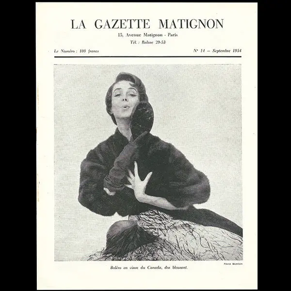 Heim - Gazette Matignon, N°14 (1954, Septembre), Couverture De Meerson 1