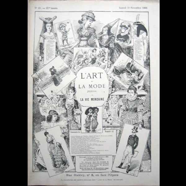 Poiret - L’Art Et La Mode (10 Novembre 1900), Illustrations De Paul Poiret 1