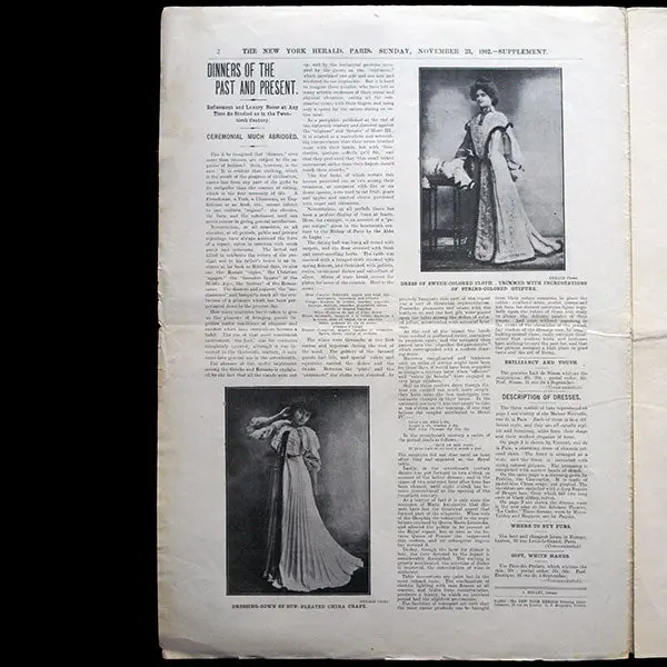 The New York Herald Fashion Supplement, November 23Rd 1902 2