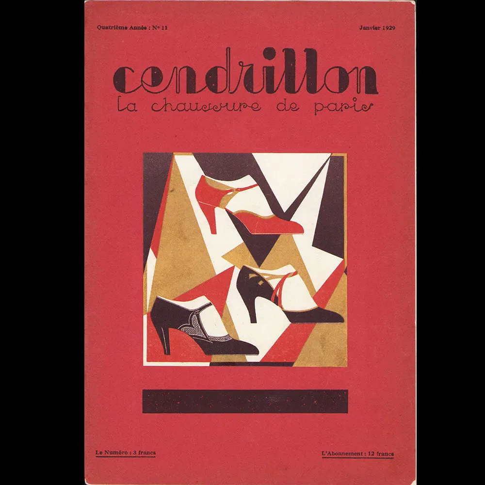 Cendrillon, La Chaussure De Paris (Janvier 1929) 1