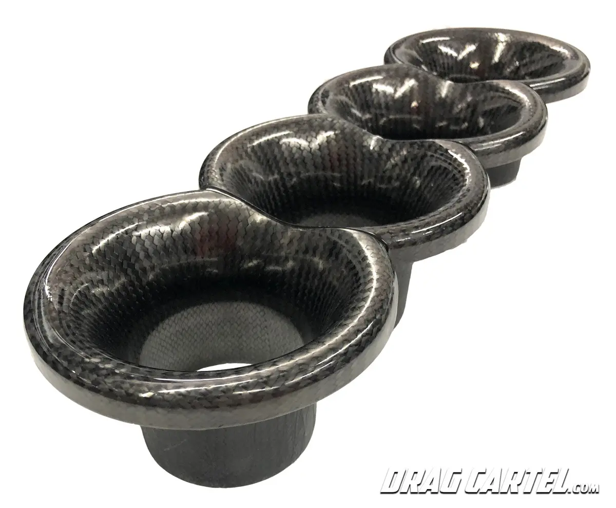 Drag Cartel Carbon Fiber 70Mm / 3'' Ram Tubes 1