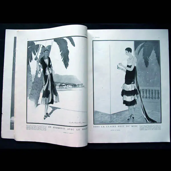 Vogue France (1Er Janvier 1925), Couverture De George W. Plank 2