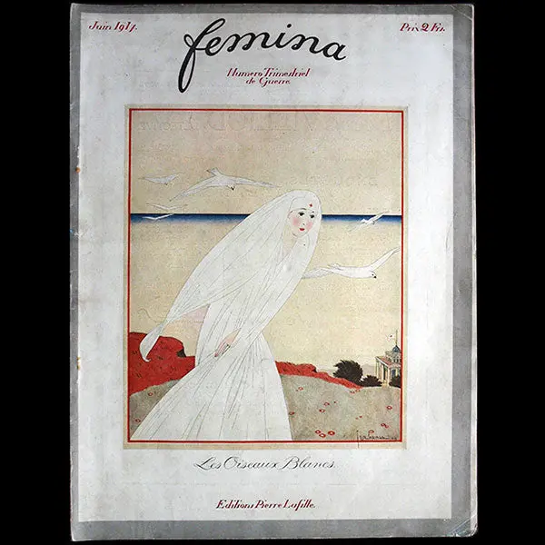 Fémina (Juin 1917), Couverture De Georges Lepape 1