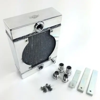 Csf Universal Drag Race / Tuck Radiator W/9In Spal Fan - 10.5In H X 10In L X 3.6In W 2