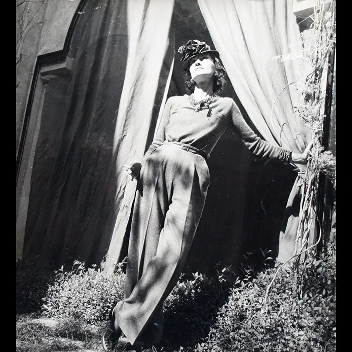 Chanel - Portrait De Coco Chanel Par Roger Schall En 1938 1