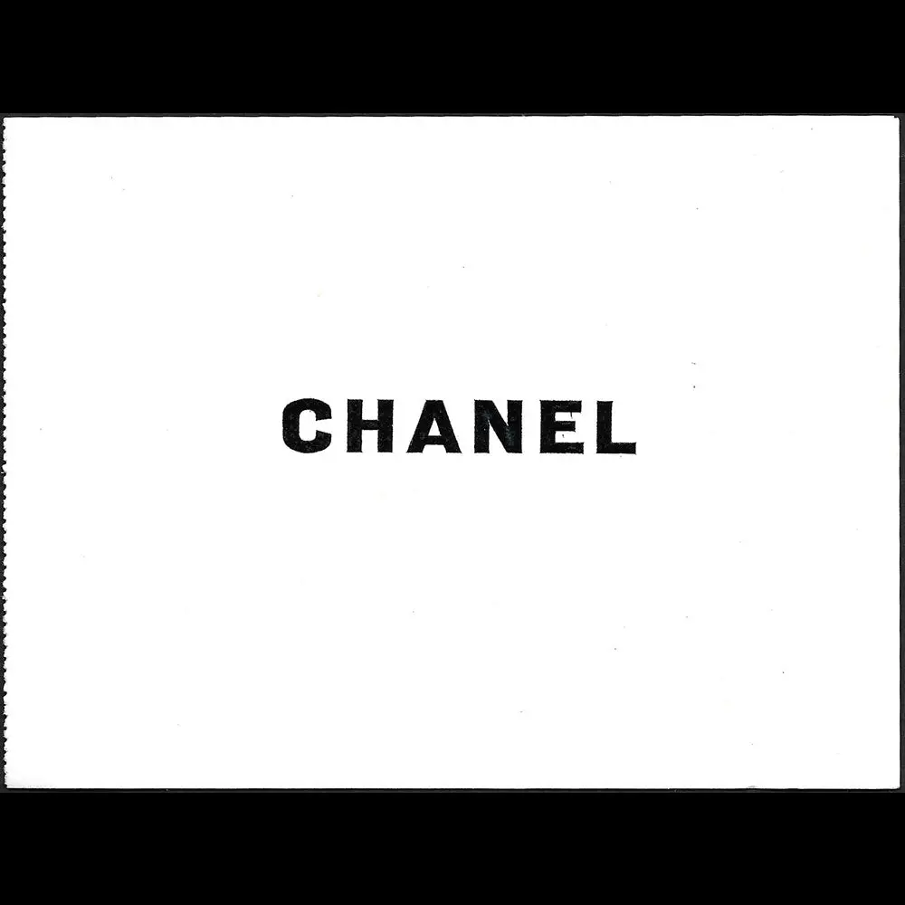 Chanel - Invitation Au Défilé Haute Couture Automne-Hiver 1959 1