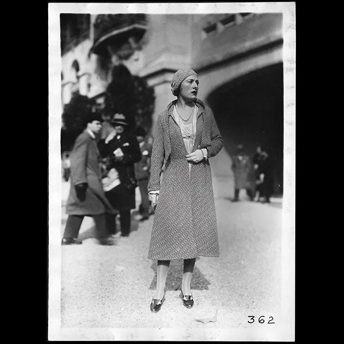 Chanel - Francesca Bertini Habillée Par Chanel, Par Seeberger (Circa 1925-1930) 1