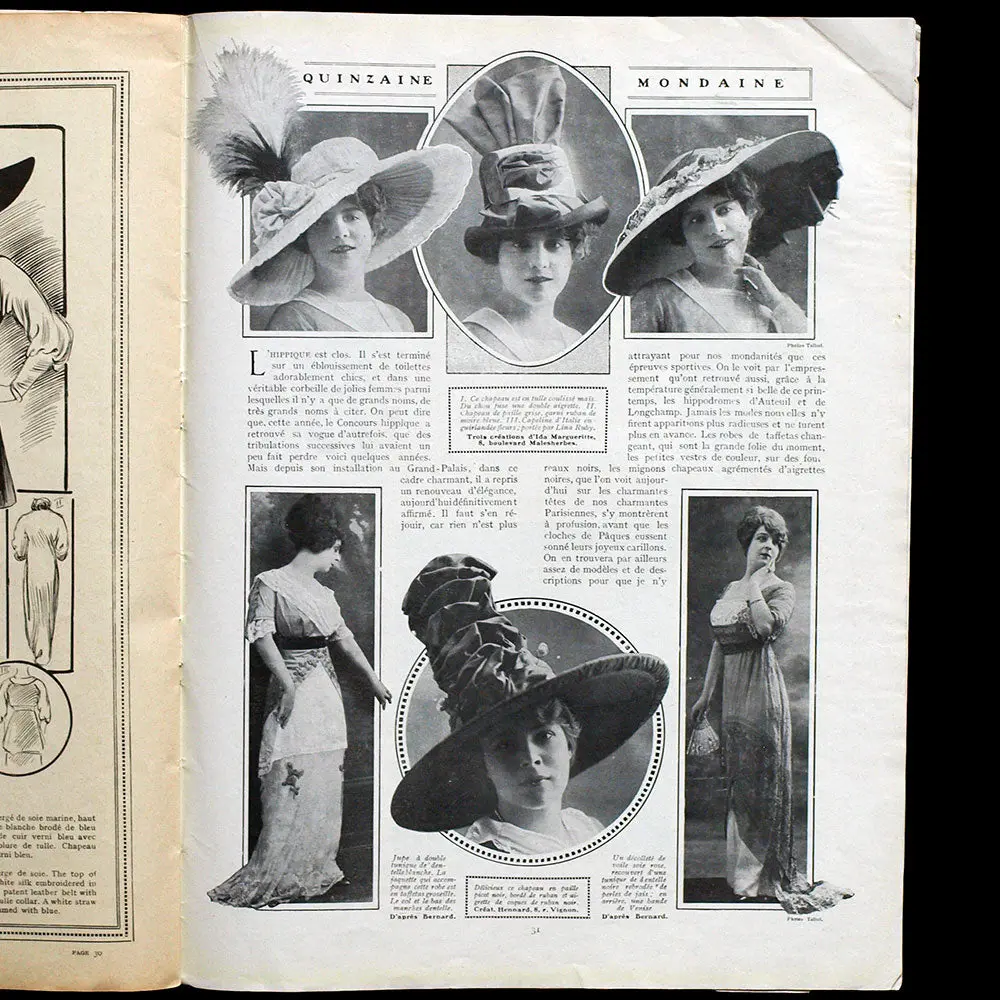 Chiffons, 20 Avril 1912, Couverture De Reutlinger 2