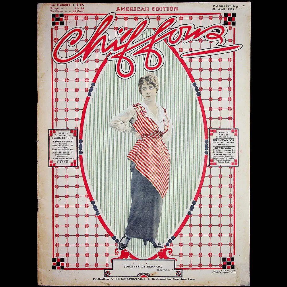 Chiffons, 20 Avril 1914 - American Edition 1