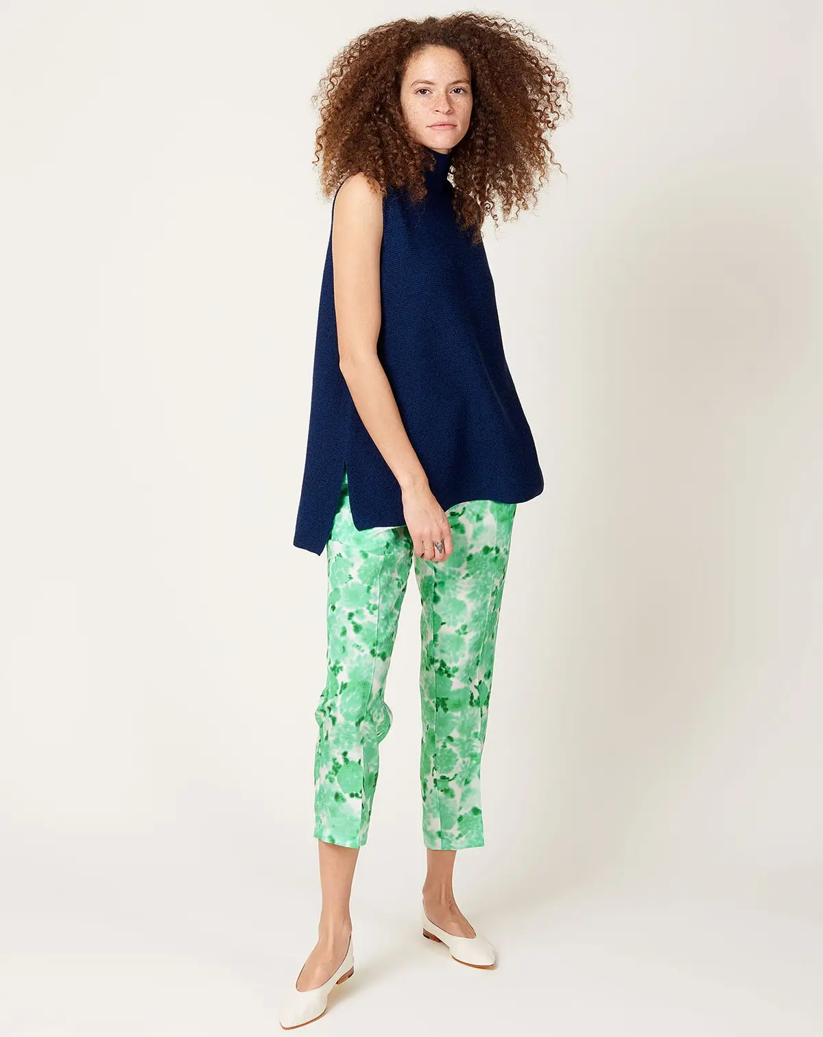 Peruna Pants In Jade Marigold 1
