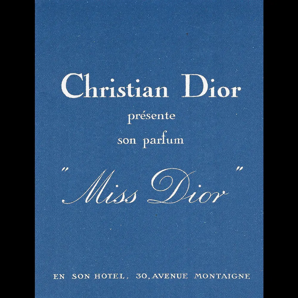 Christian Dior Présente Son Parfum Miss Dior En Son Hôtel Particulier (Circa 1948) 1