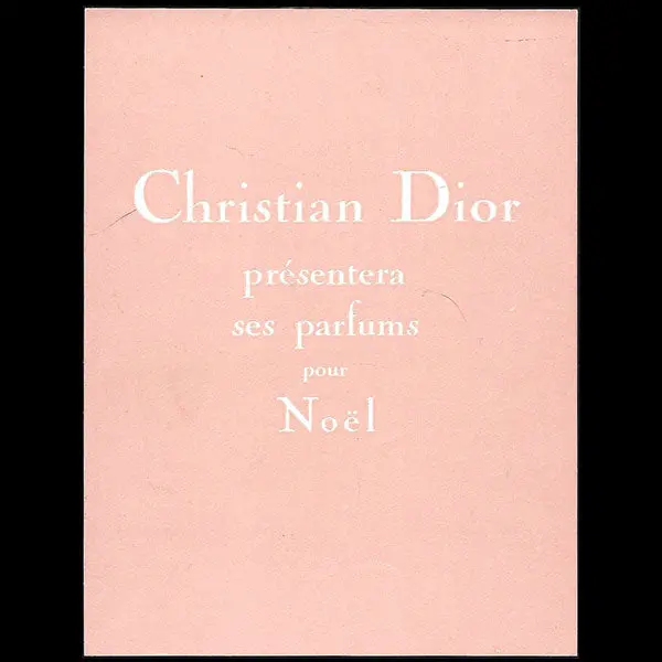 Christian Dior Présente Ses Parfums Pour Noel (Circa 1948) 1
