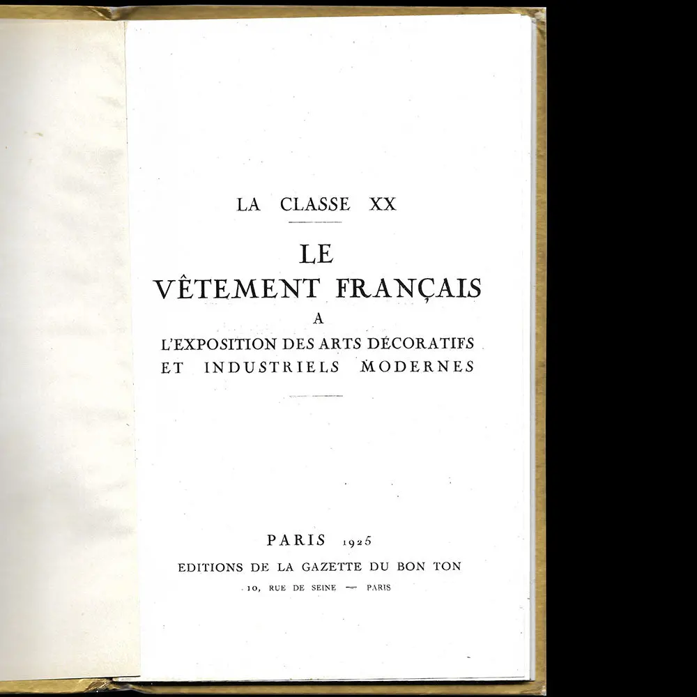 Le Vêtement Français À L'exposition Des Arts Décoratifs, Classe 20 2