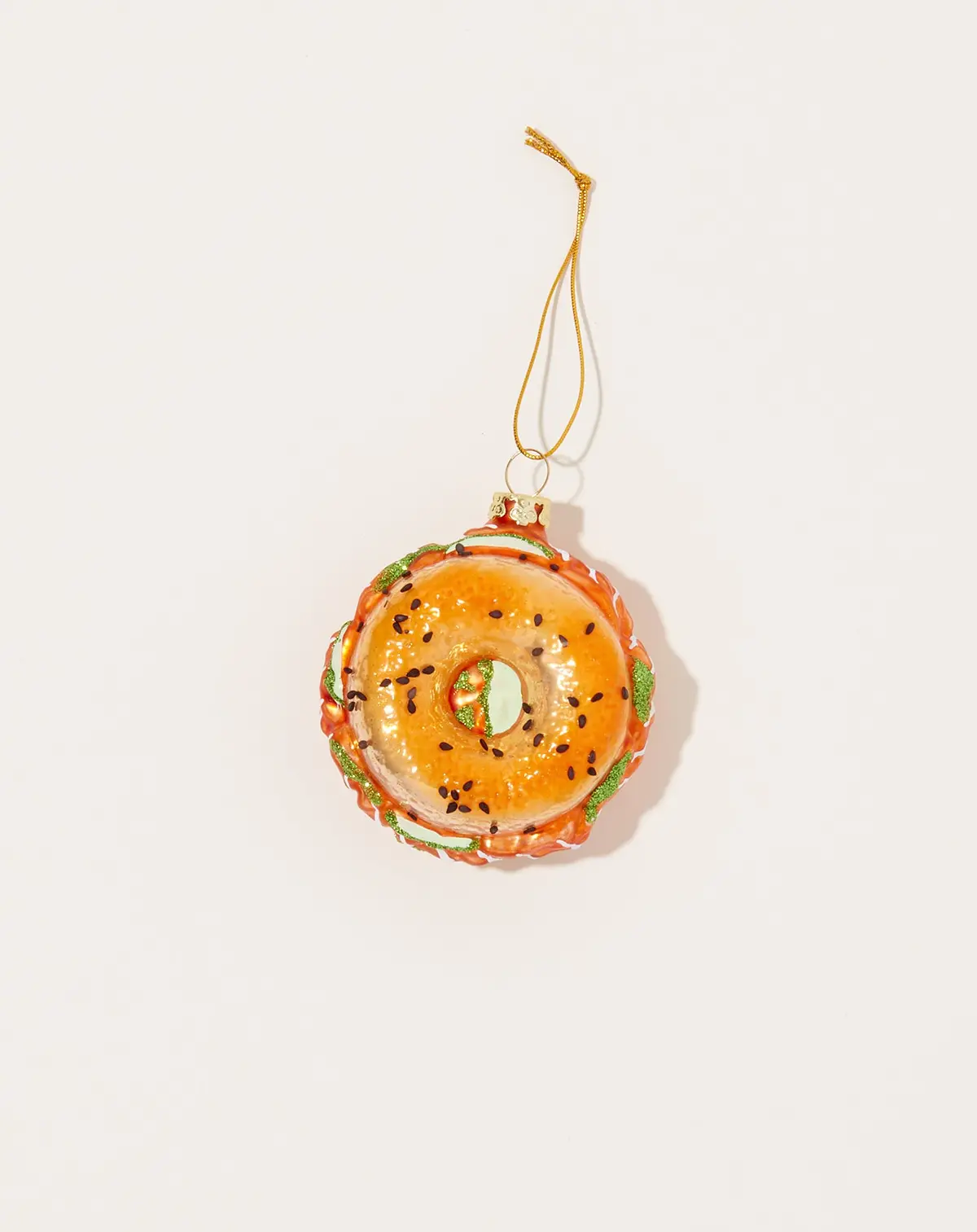 Bagel With Lox Ornament 1