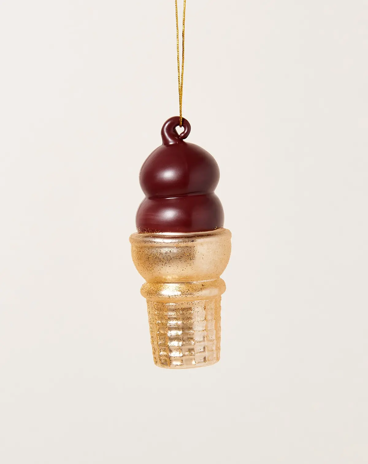 Chocolate Dipped Cone Ornament 1