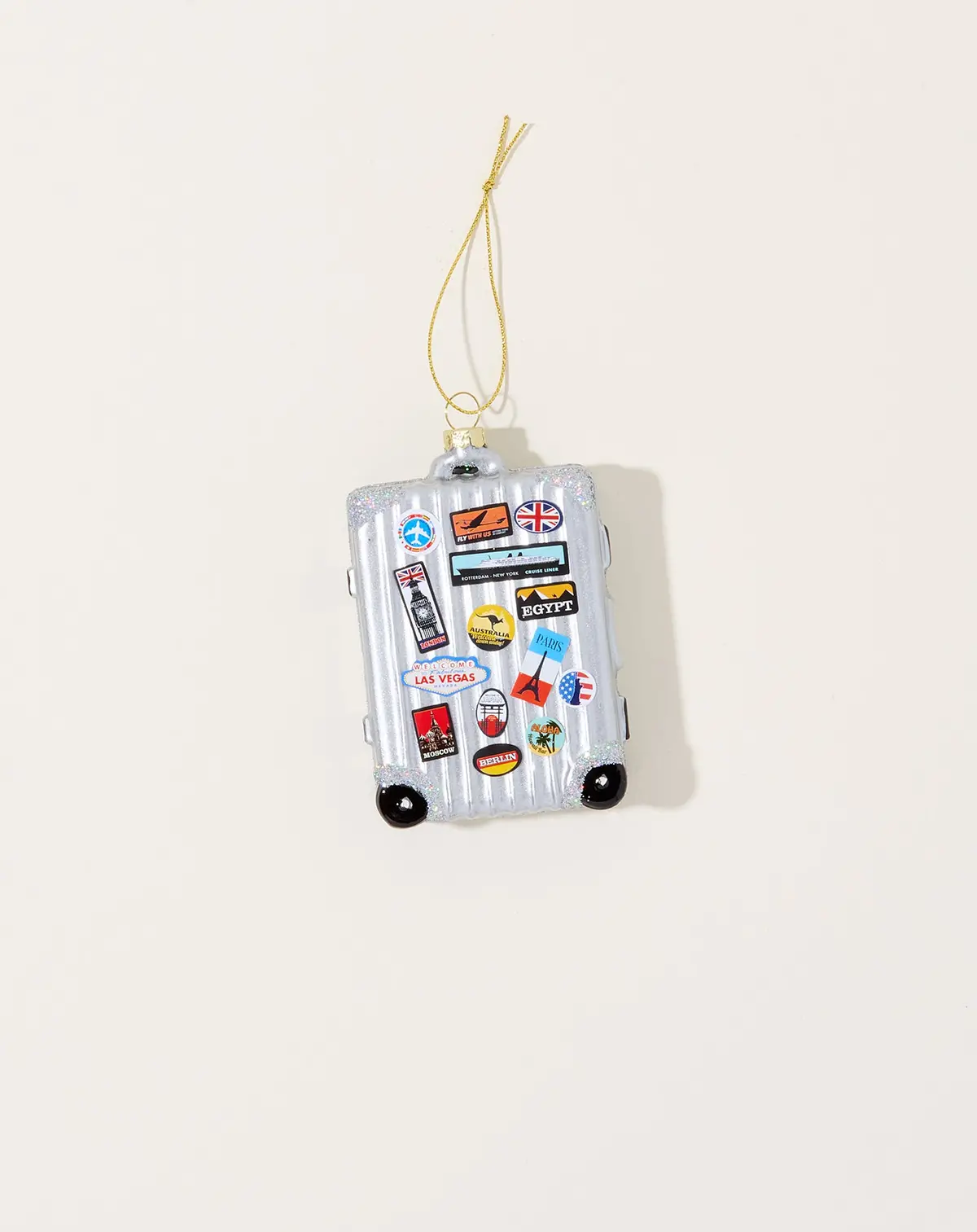 Jetsetter Suitcase Ornament 1