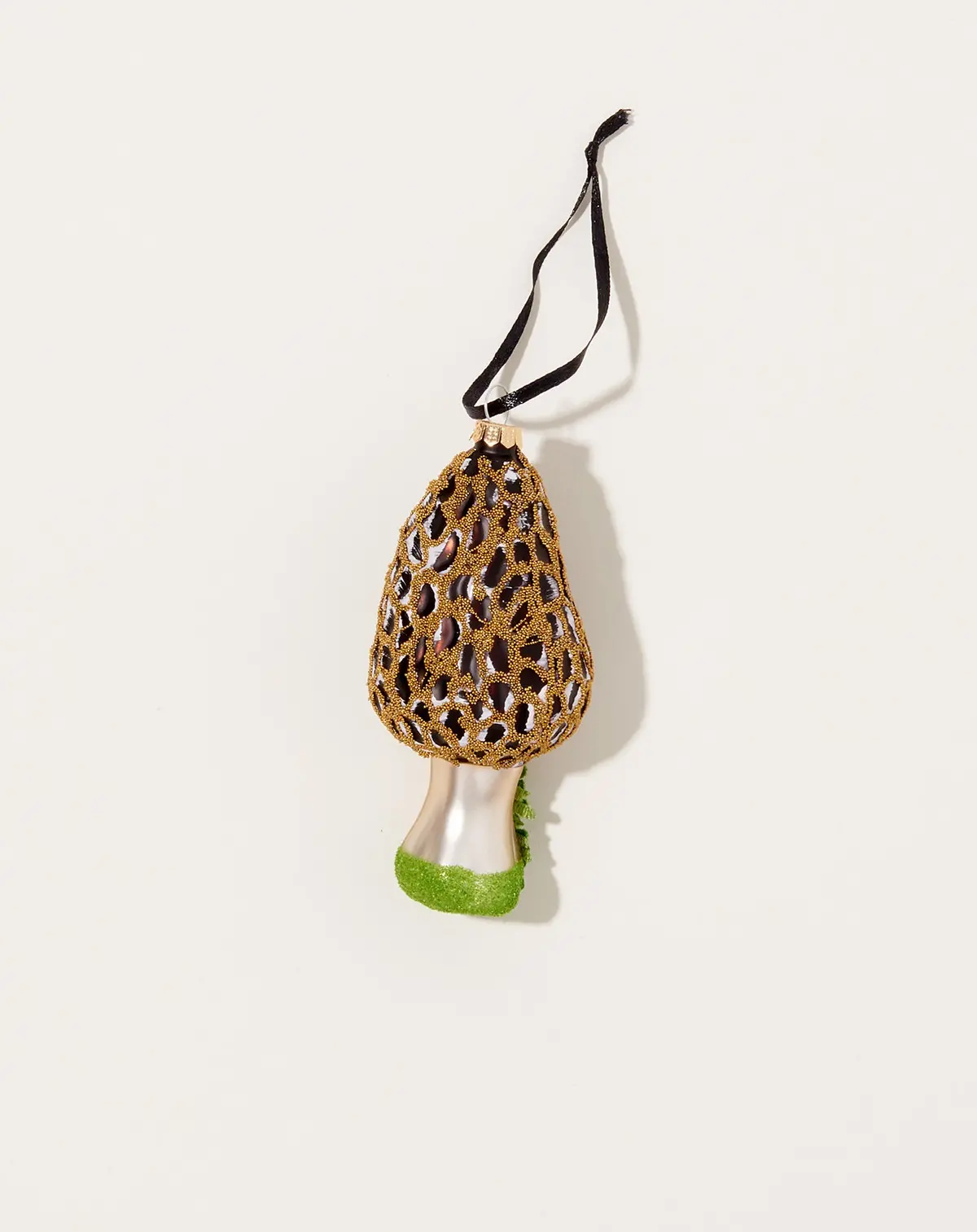 Morel Mushroom Ornament 1
