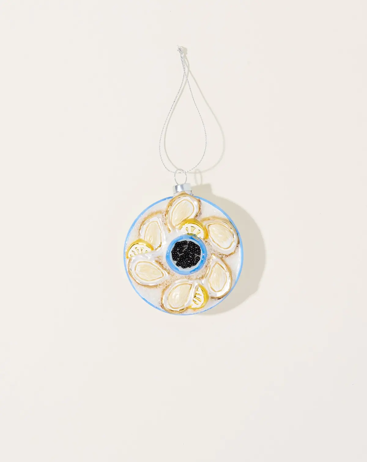 Plated Oyster Ornament 1