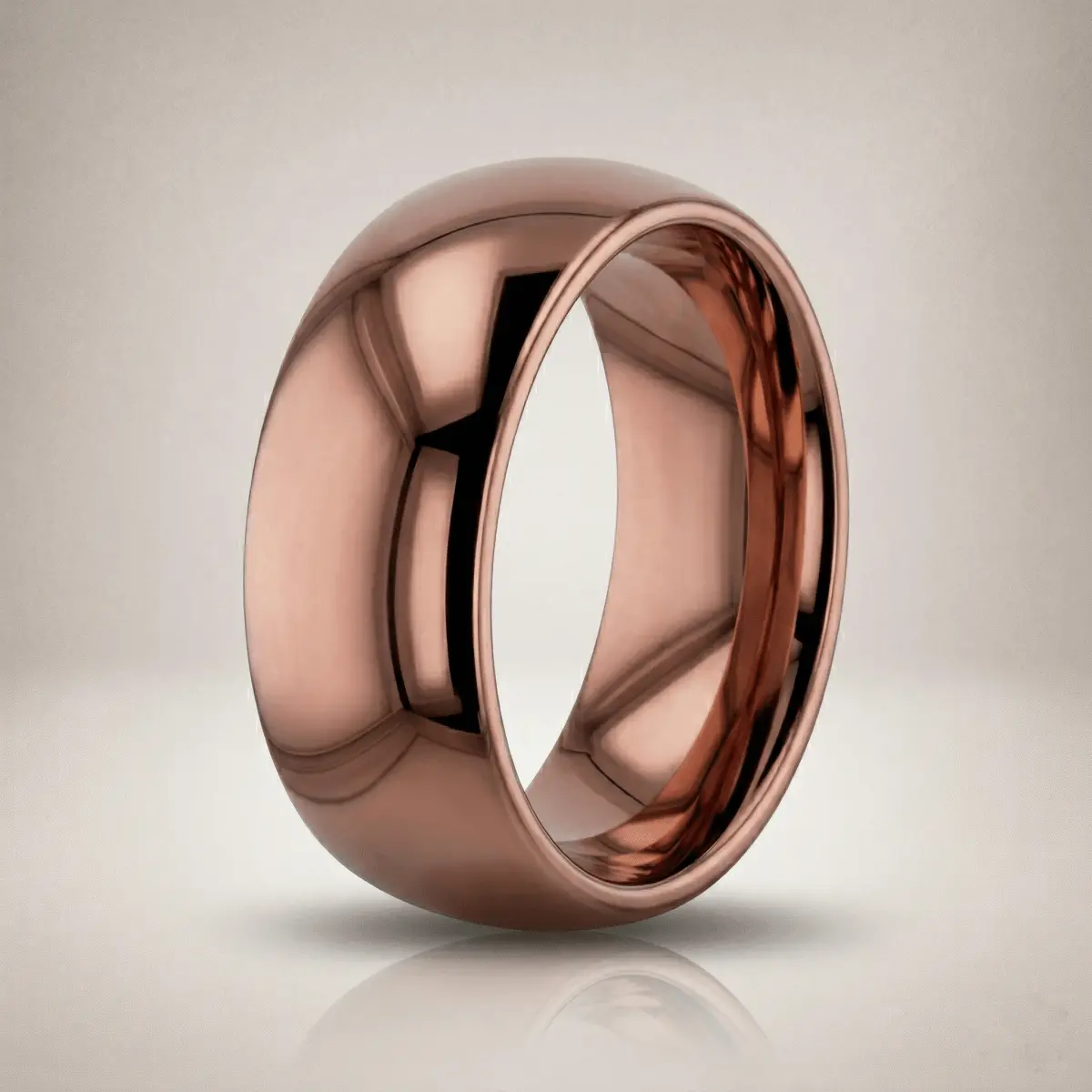 Coffee | 8Mm Espresso Tungsten Carbide Wedding Ring 1