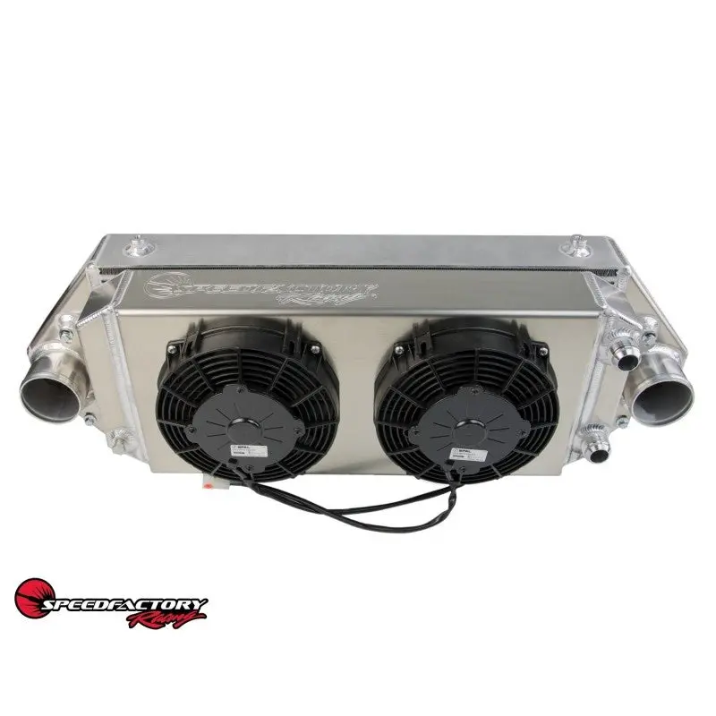 Speedfactory Racing Dual Backdoor Intercooler | Tucked Radiator Combo 1