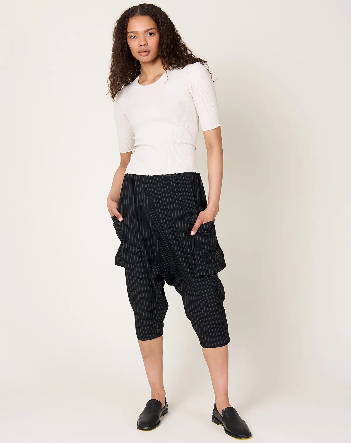 Pinstripe Cargo Pant 1