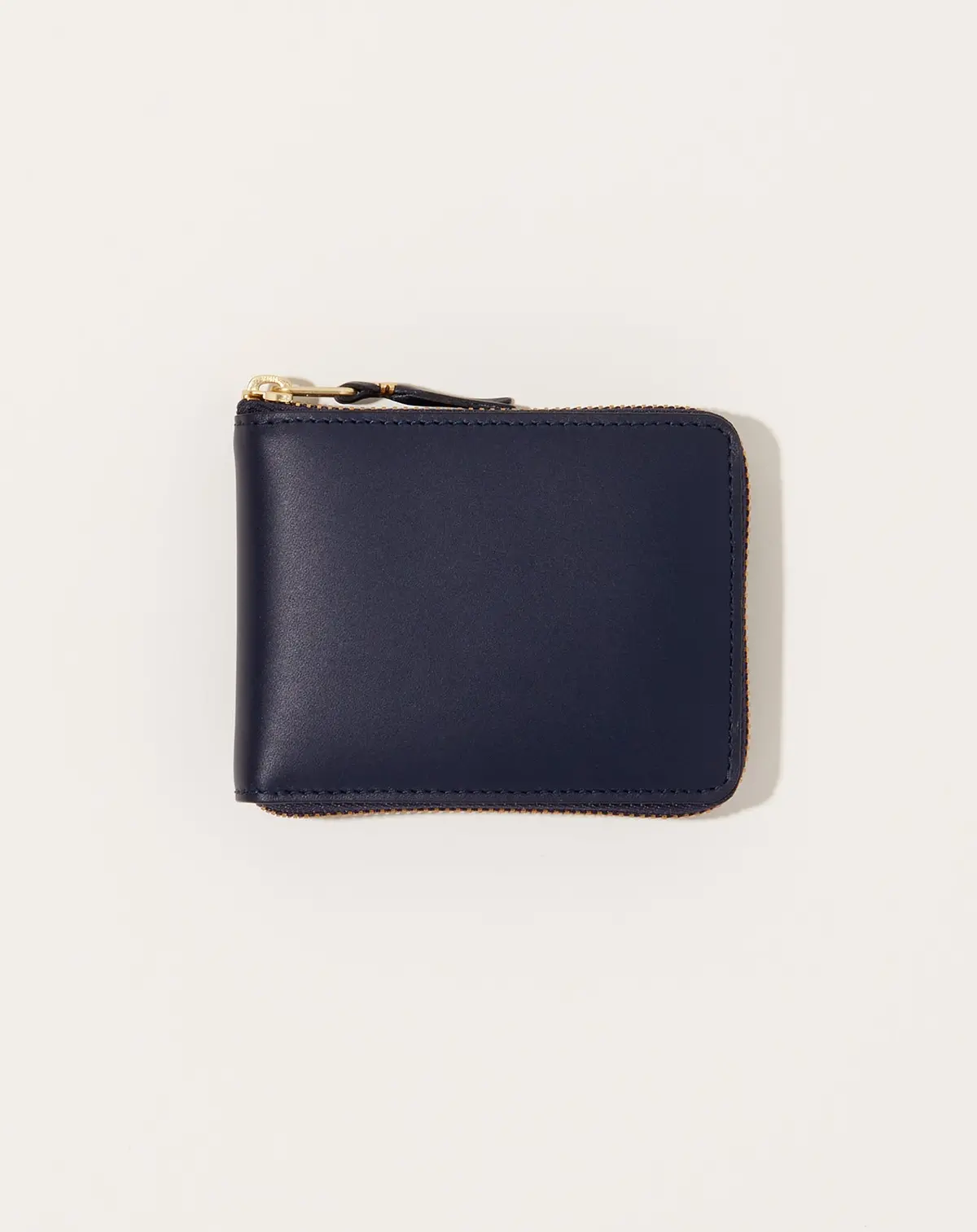 Classic Leather Line Wallet In Navy 1