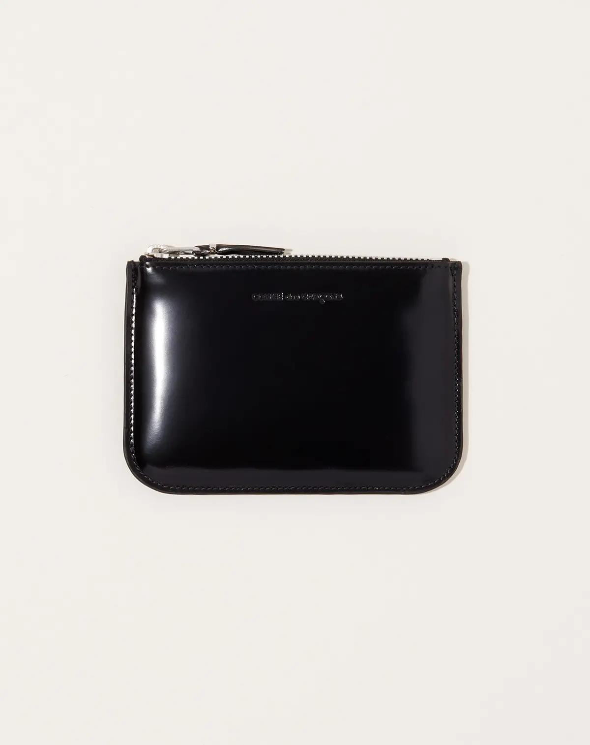 Mirror Inside Pouch In Silver 1