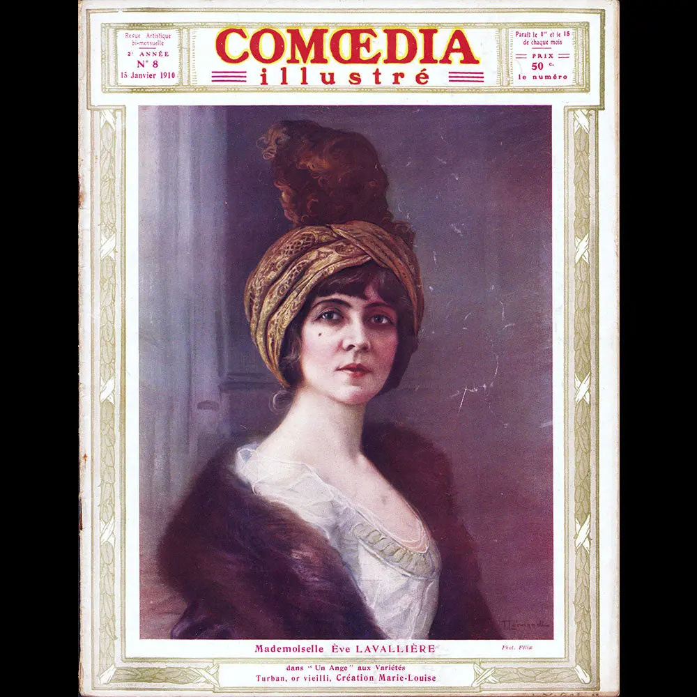 Comoedia Illustré (15 Janvier 1910), Couverture De Léonardi 1