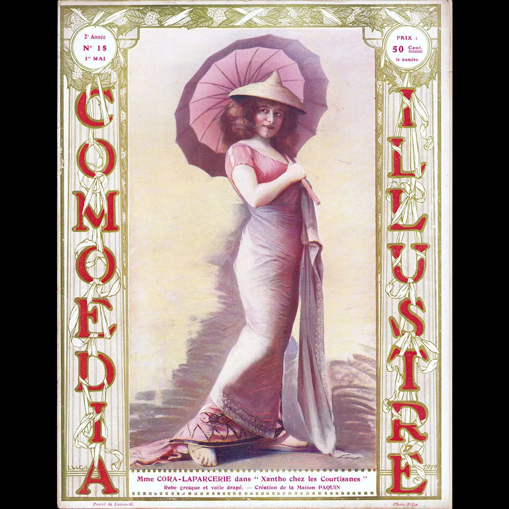 Comoedia Illustré (1Er Mai 1910), Couverture De Léonardi 1