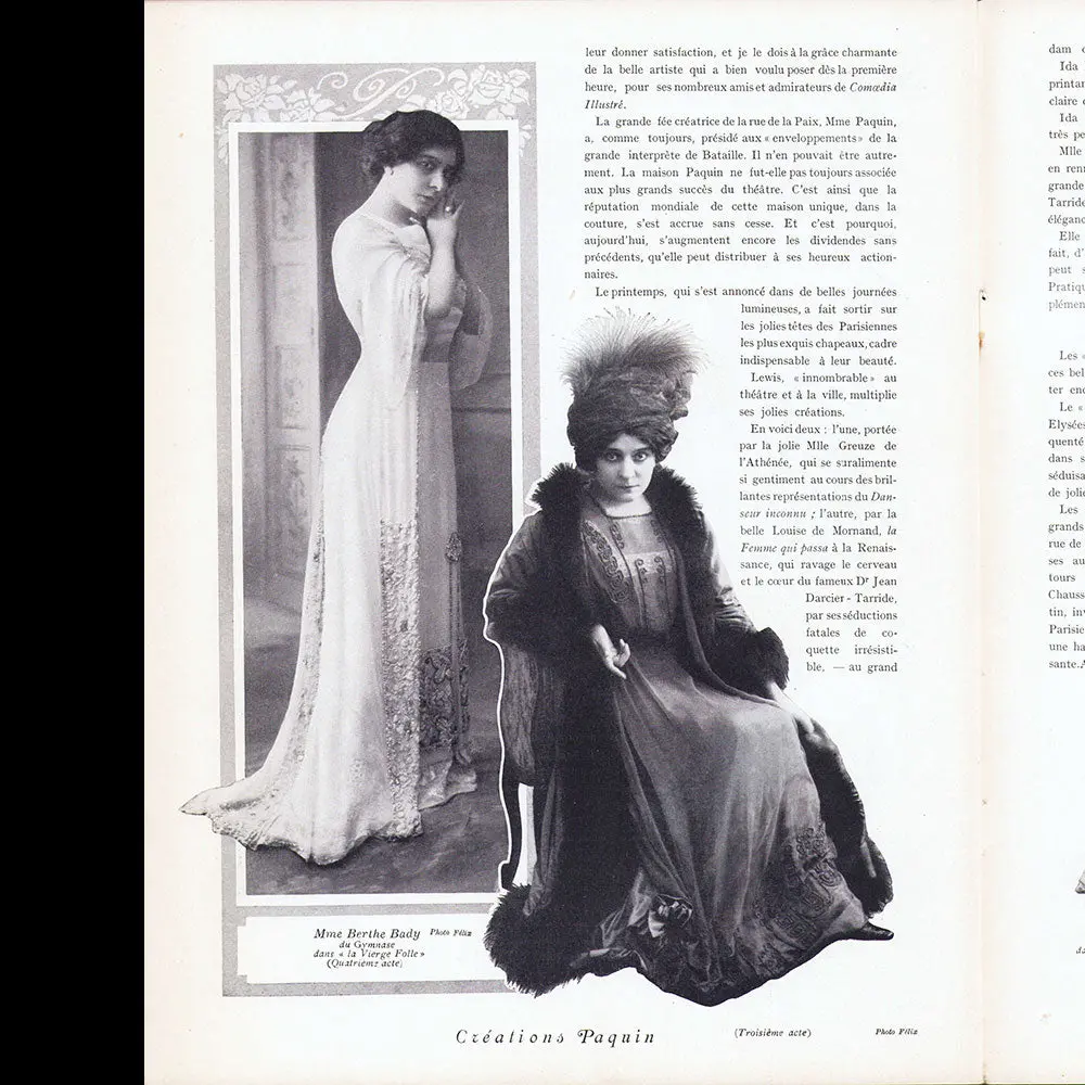 Comoedia Illustré (15 Mars 1910), Couverture De Léonardi 2