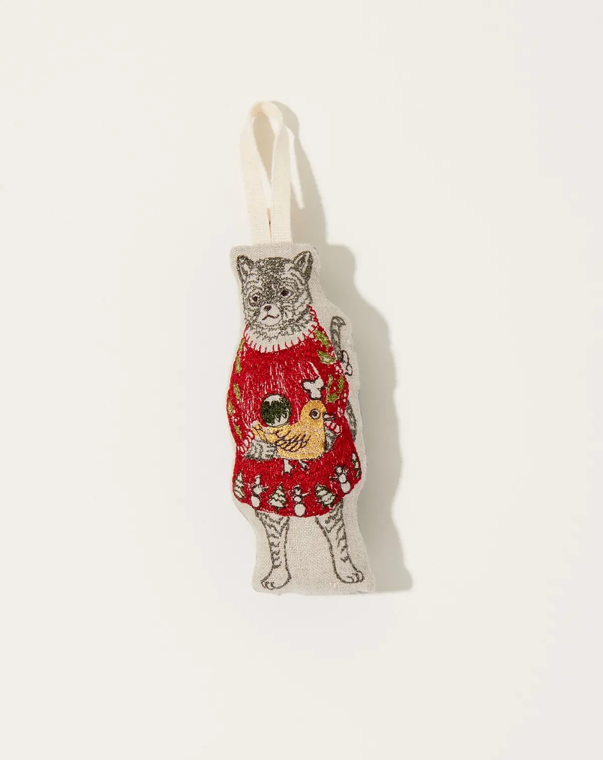 Cat With Gifts Ornament 1