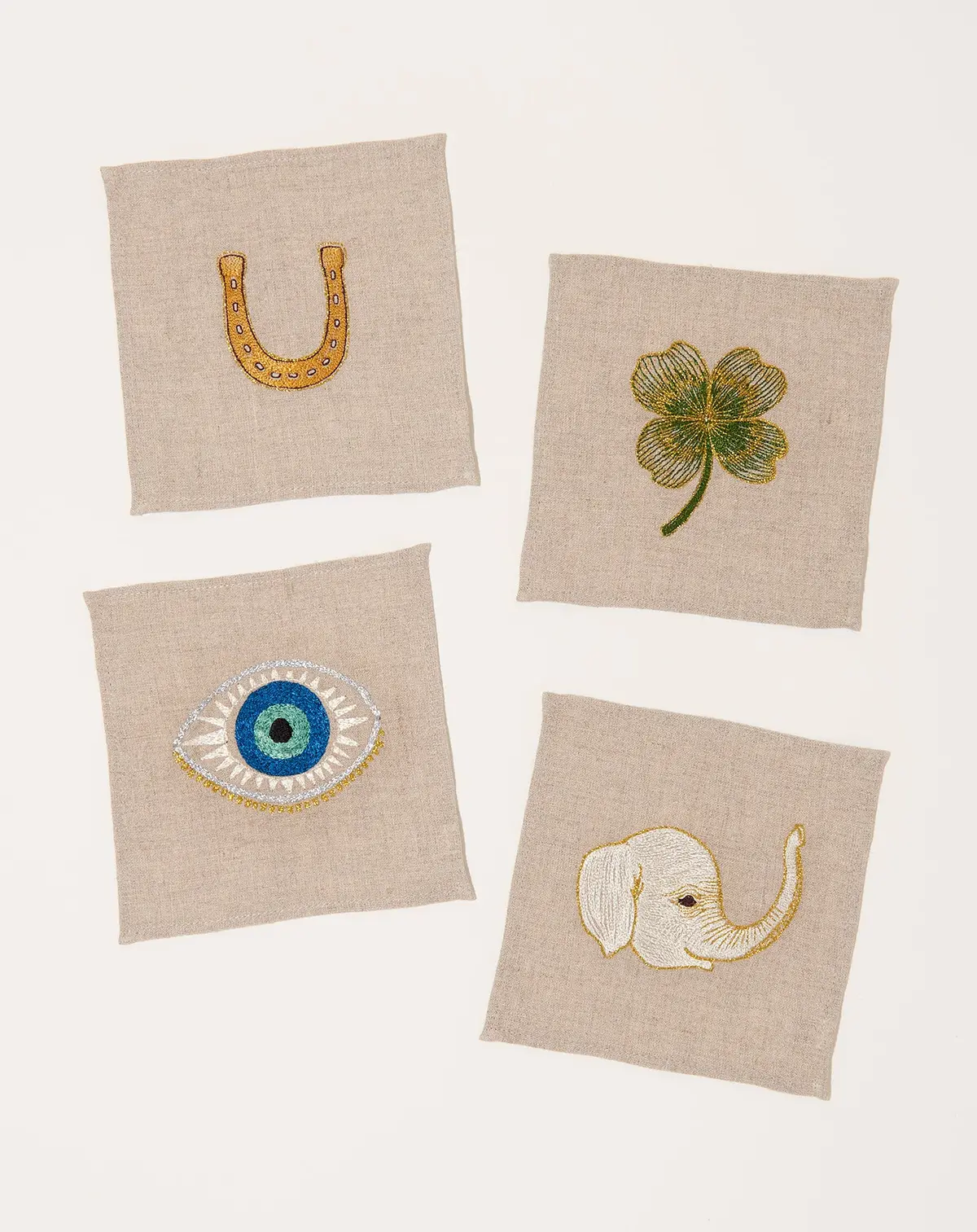 Good Luck Cocktail Napkin Set 1