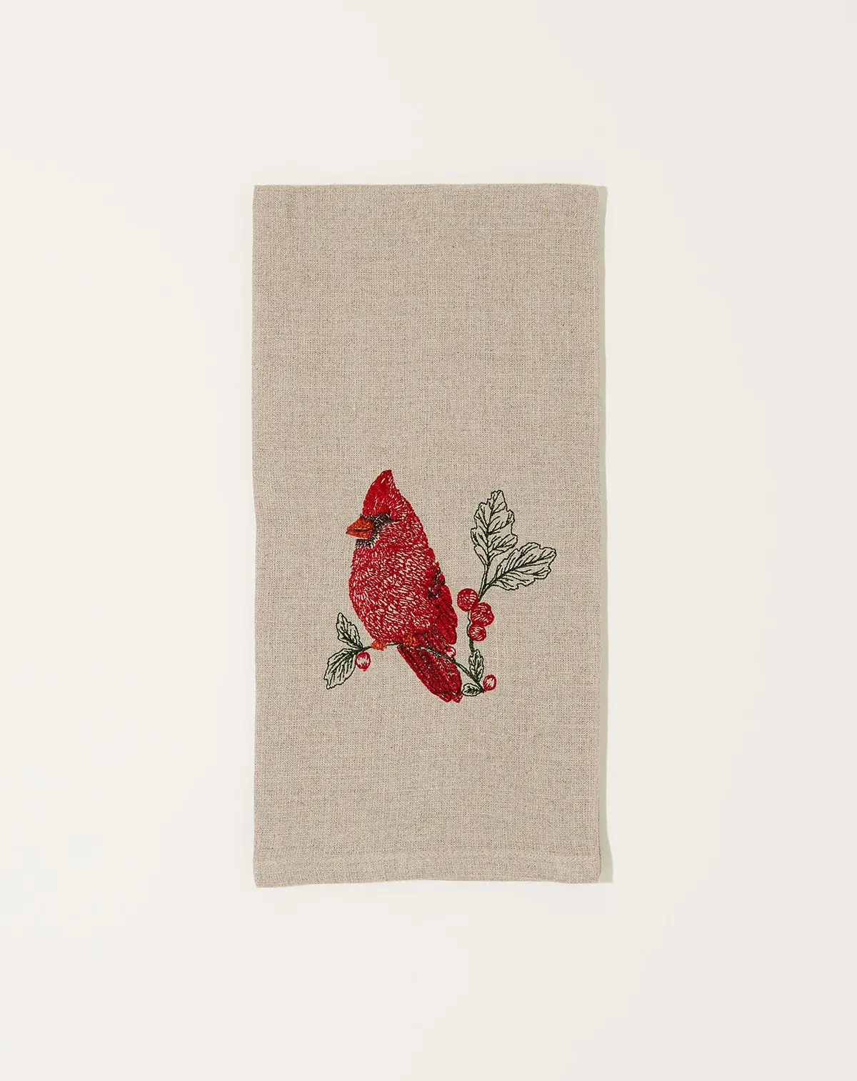 Red Cardinal Tea Towel 1