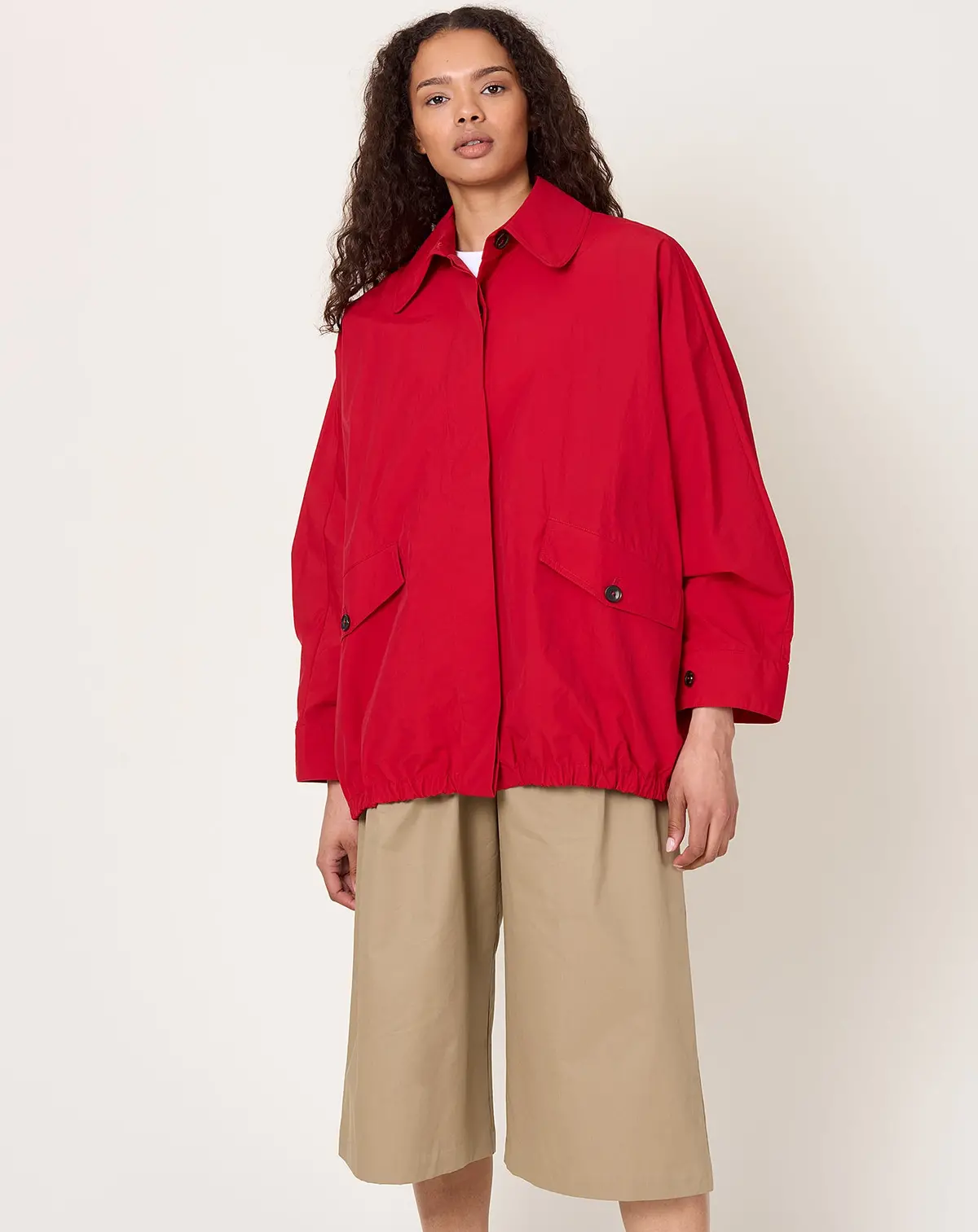 Batwing Jacket In Red 1