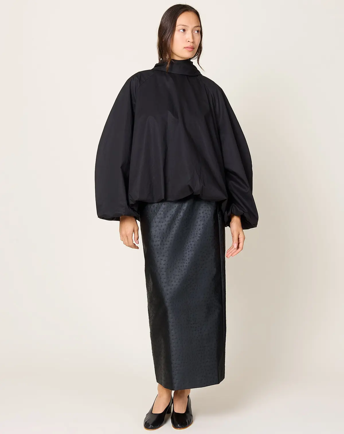 Bow Shirt In Black 1