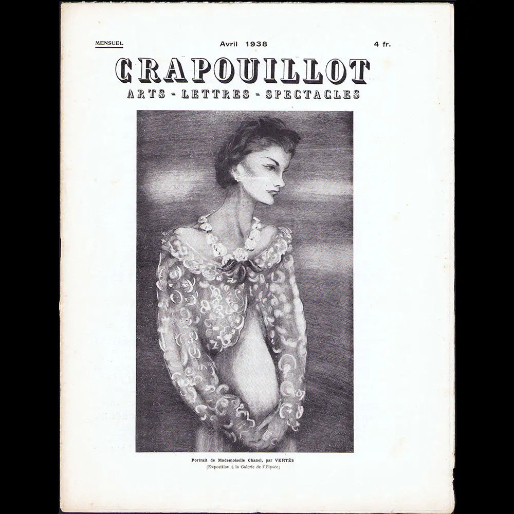 Crapouillot, Chanel Par Vertès (1938) 1