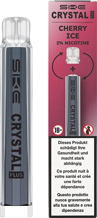 Crystal Plus Ready To Vape Kit Cherry Ice 1