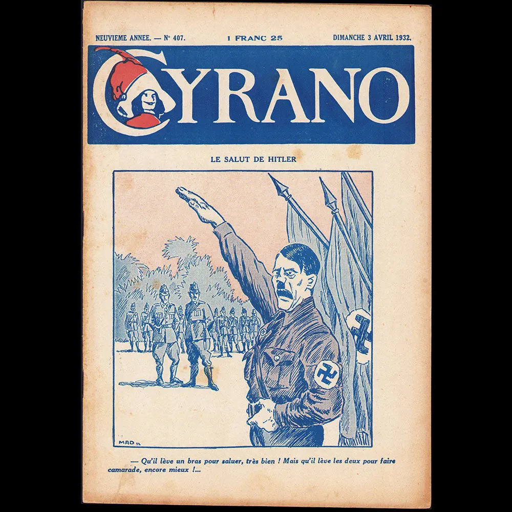 Cyrano, 3 Avril 1932, Couverture De Mad 1
