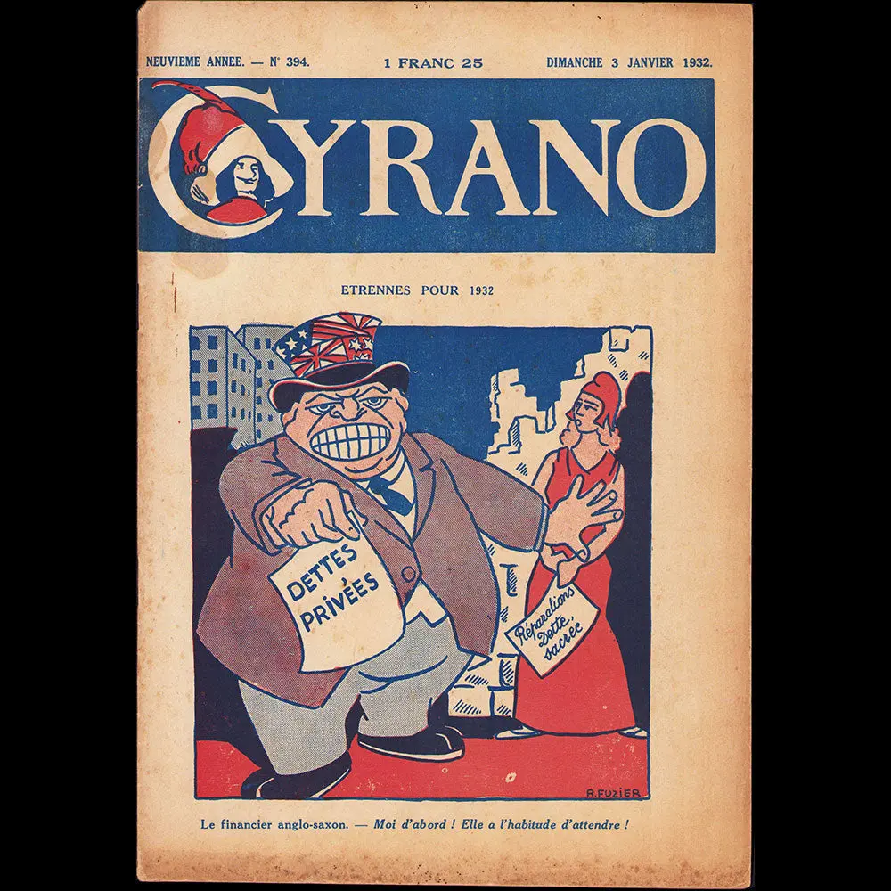 Cyrano, 3 Janvier 1932, Couverture De Ruzier 1