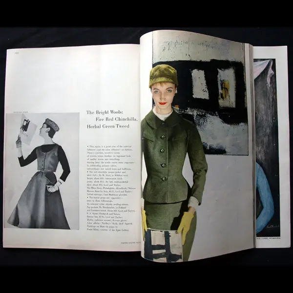 Harper's Bazaar (1954, Aout), Couverture De Louise Dahl-Wolfe 2