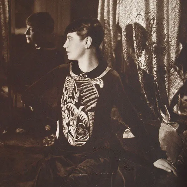 Norine - Portrait De Norine Van Hecke Par Robert De Smet (Circa 1925) 2
