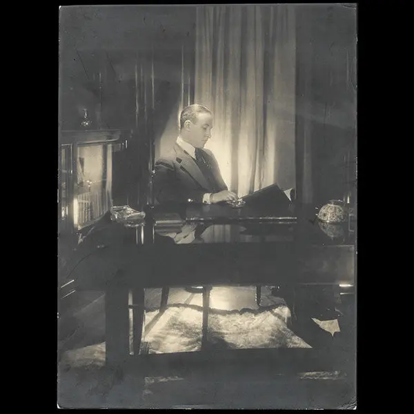 Jean Patou - Portrait Photographique Du Couturier Par Thérèse Bonney (1924) 1